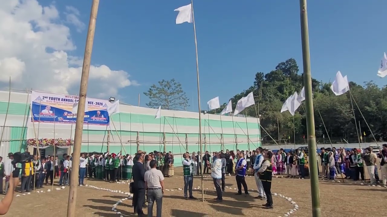 Flag down Ceremony of 2nd Youth Annual Conference GBC at Siji Baptist Church,2026.
