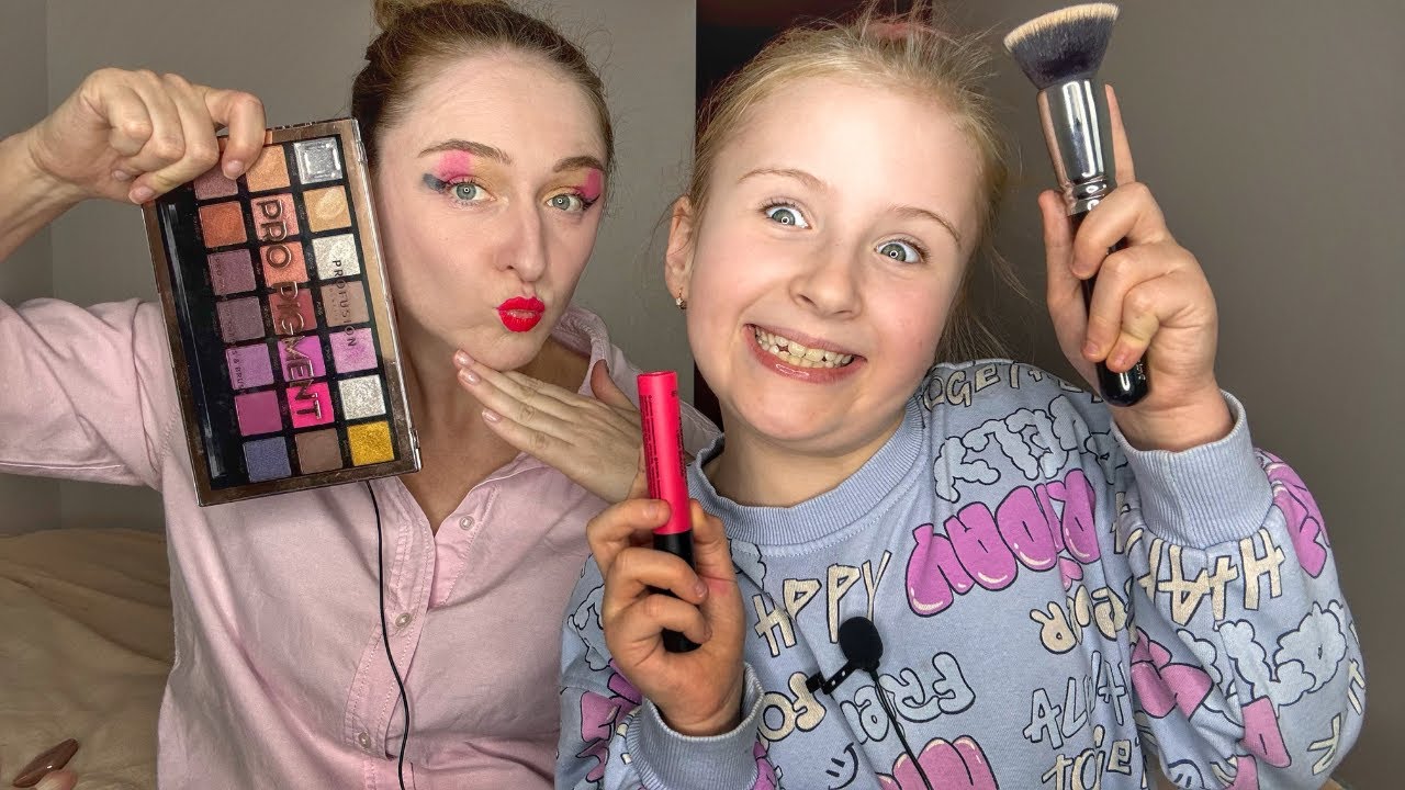 My 8 y.o daughter does my makeup