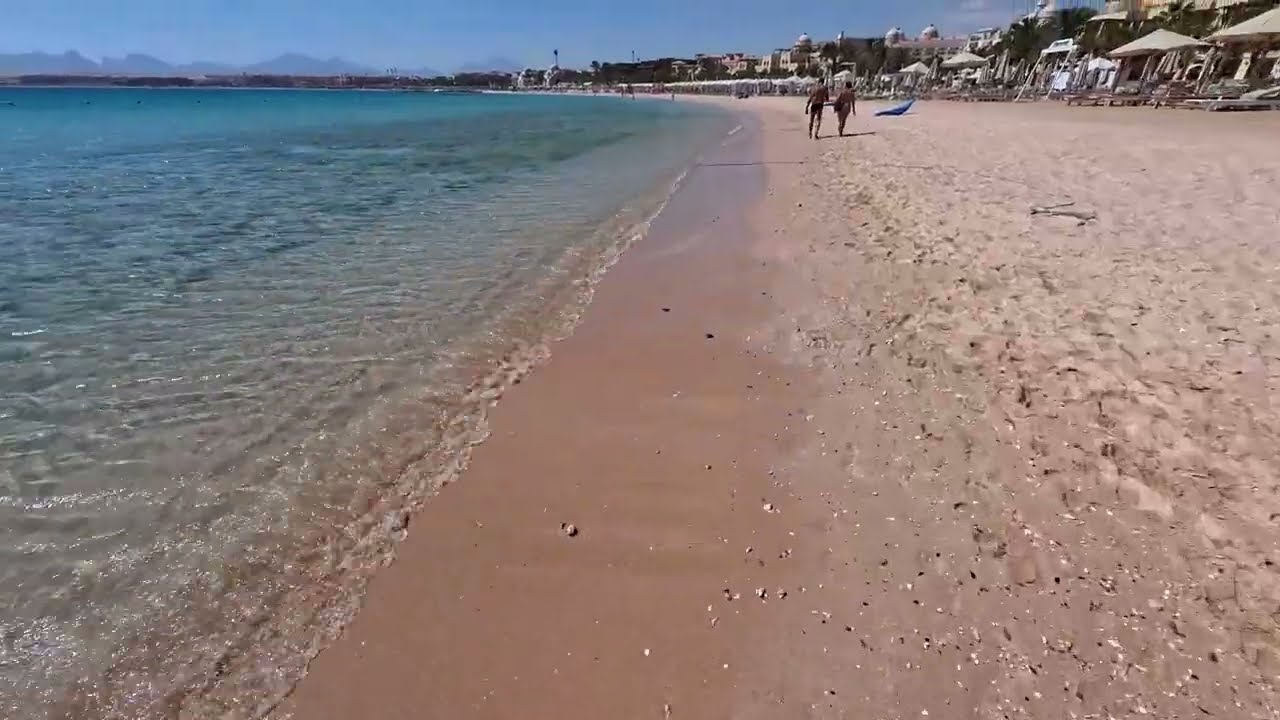 Pyramisa Beach Resort Sahl Hasheesh 5* - часть 2 - Вдоль кромки моря...4К/30