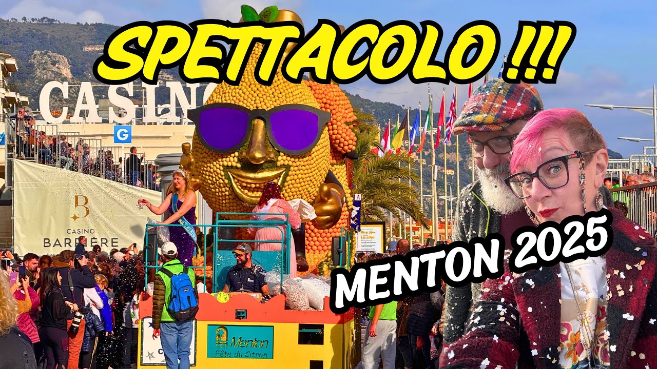 Fête du Citron Menton 2025 , il Carnevale in Costa Azzurra.