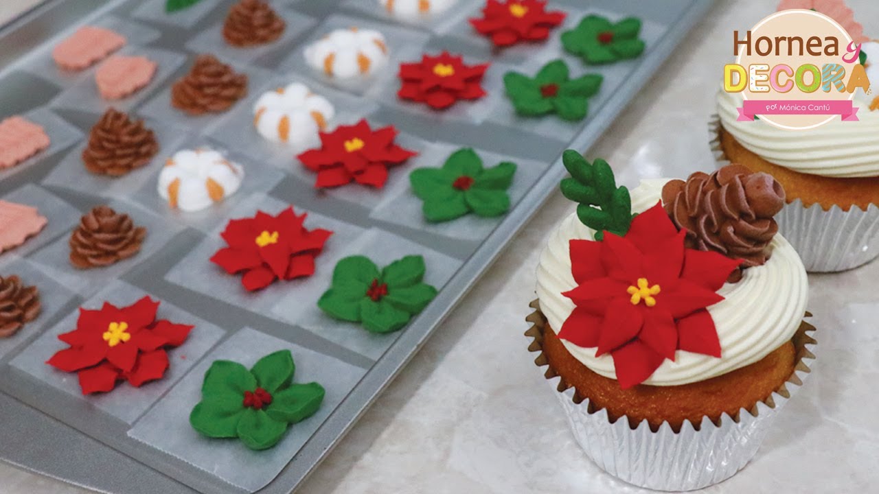 FLORES DE ROYAL ICING NAVIDEÑAS / #120