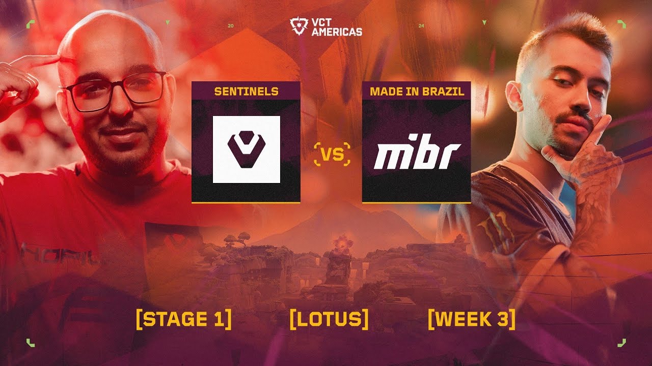 Sentinels vs Made in Brazil - VCT Americas Stage 1 - W3D1 - Map 1