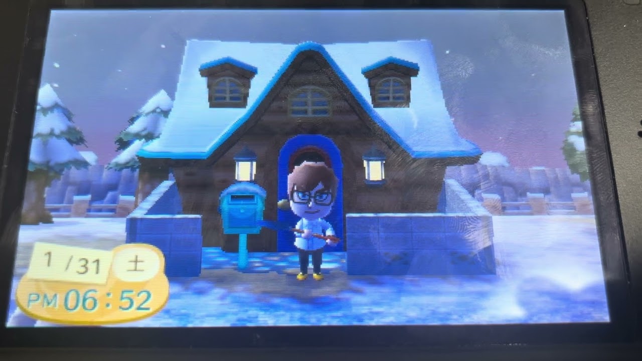 とびだせどうぶつの森　午後6時