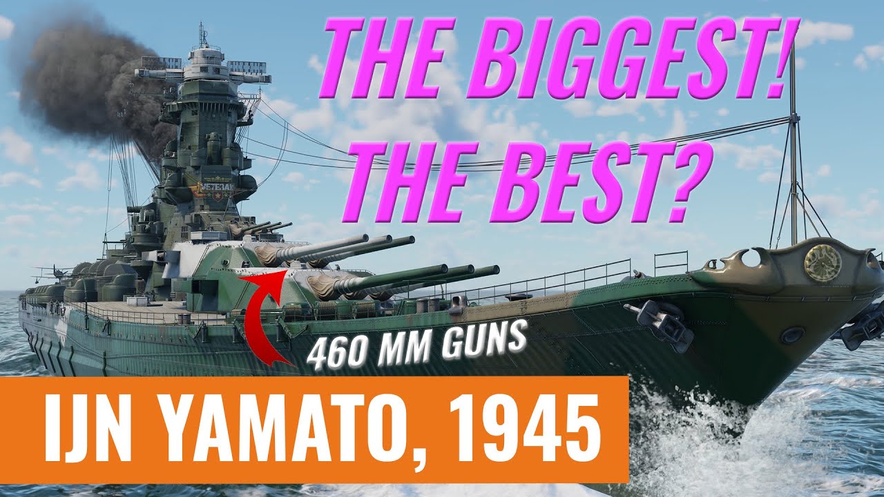 Ямато, 1945 — Другая легендарная легенда [War Thunder]