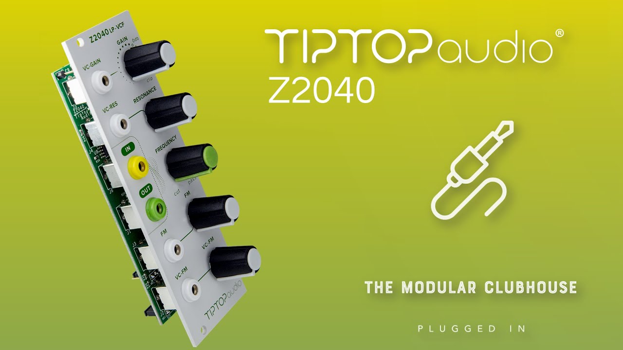 Episode 6: Tiptop Audio Z2040, Lowpass Voltage Controlled Filter| First Impressions Eurorack Modular