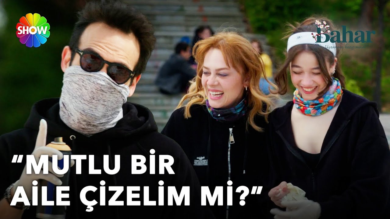 Evren'den moral yükselten ''grafiti'' daveti! | Bahar 8. Bölüm