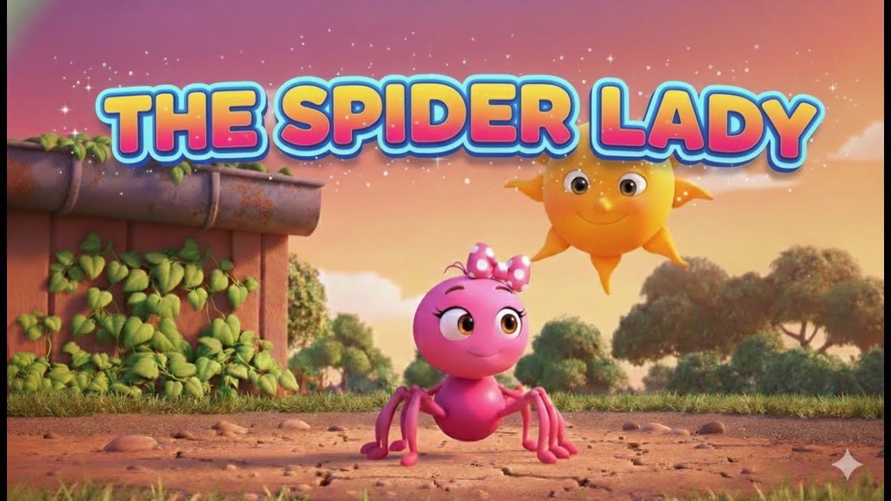 The Itsy Bitsy Spider  Fun Animated Kids Song & Nursery Rhymes 🕷️☀️ | Jungle ABC