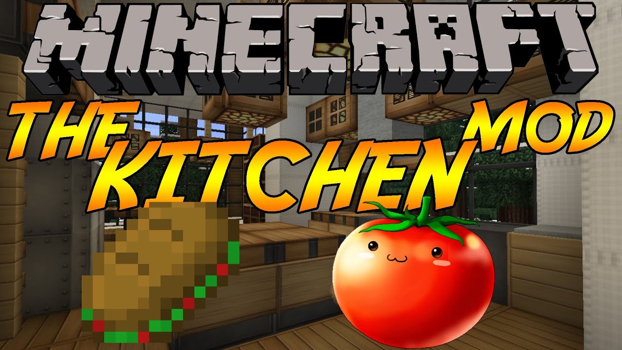 The Kitchen Mod Review! 1.7.2 (Minecraft) (The Kitchen Mod Showcase)