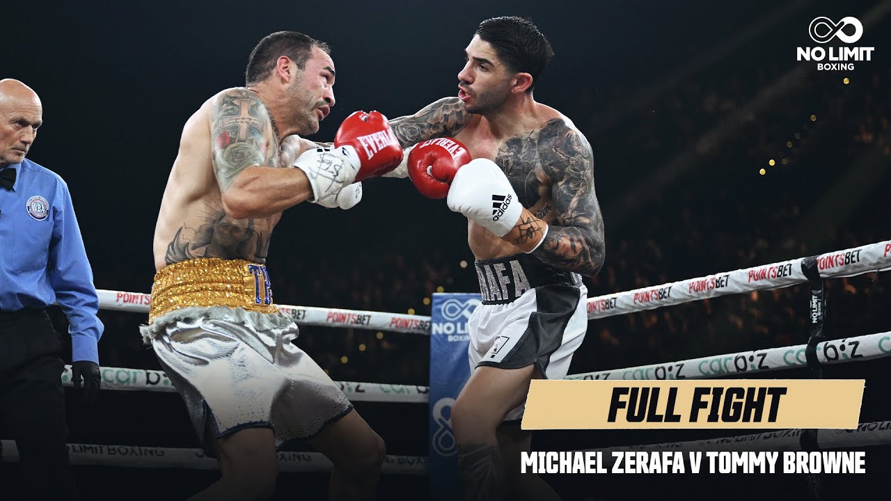 Michael Zerafa v Tommy Browne | Full Fight | August 28th, 2024