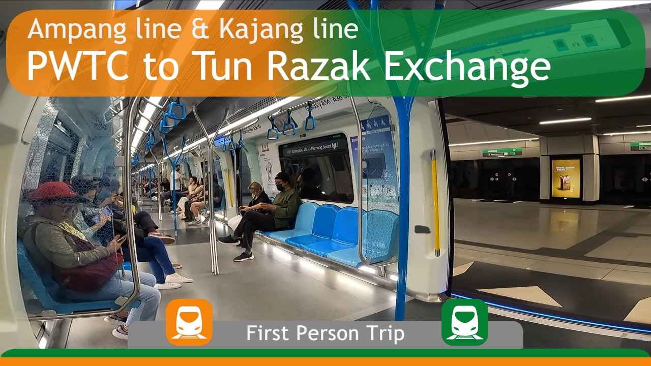 LRT & MRT FPV : PWTC to Tun Razak Exchange