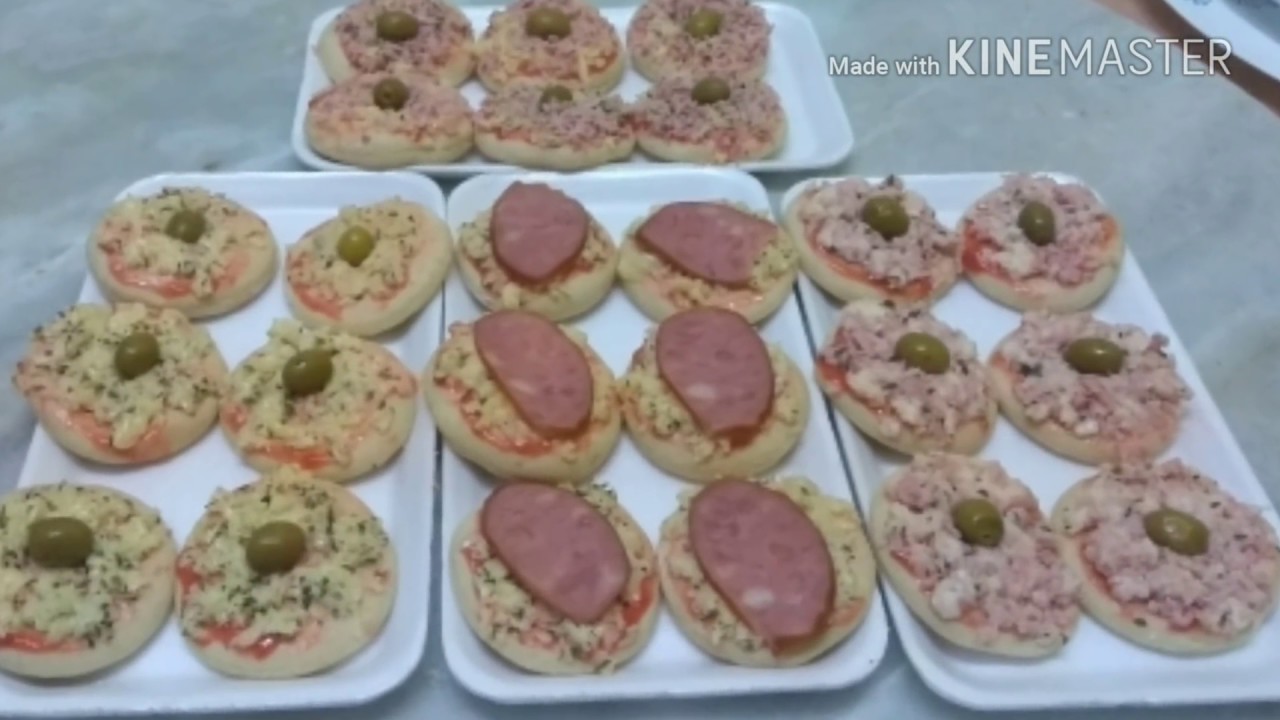 FAÇA E VENDA!!! MINI PIZZA FACIL