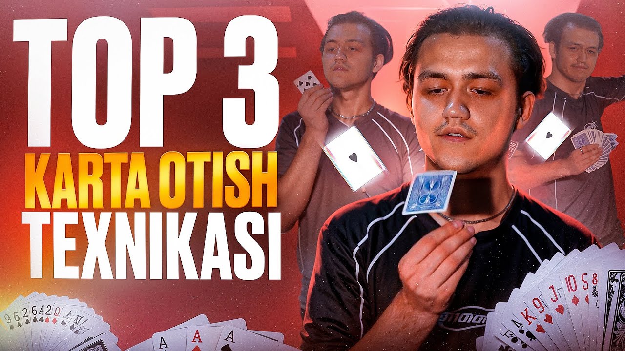 KARTA OTISHNI 3TA TEXNIKA BILAN O'RGAN! #gambit