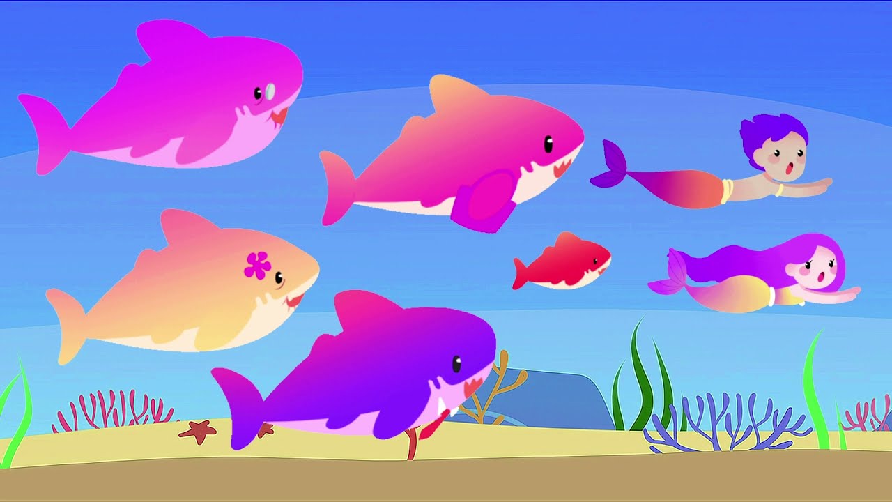 АКУЛЕНОК | акуленок я туруру | Baby Shark | лучшие мультики