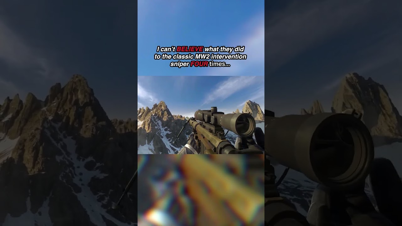 Call of Duty RUINED the MW2 INTERVENTION 😭 #nostalgia #callofduty
