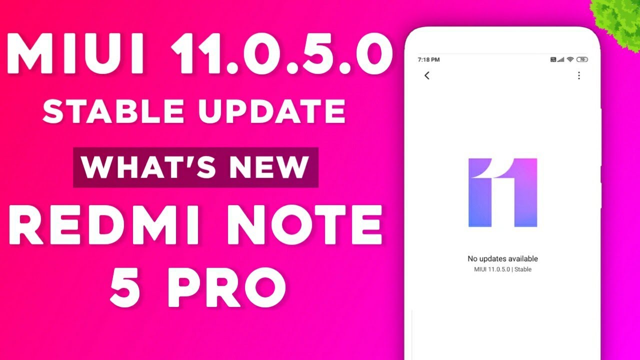 MIUI 11.0.5.0 GLOBAL STABLE UPDATE FOR REDMI NOTE 5 PRO | WHAT'S NEW | REVIEW