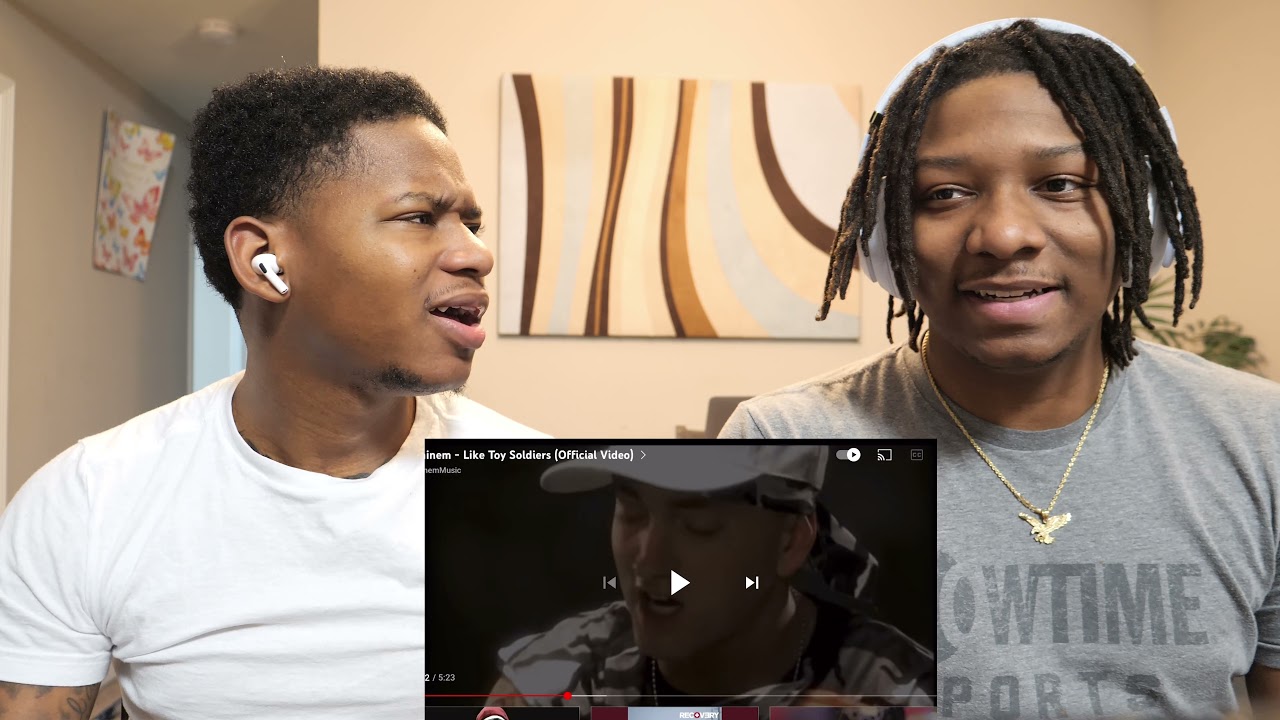 Eminem - Like Toy Soldiers (Official Video) REACTION