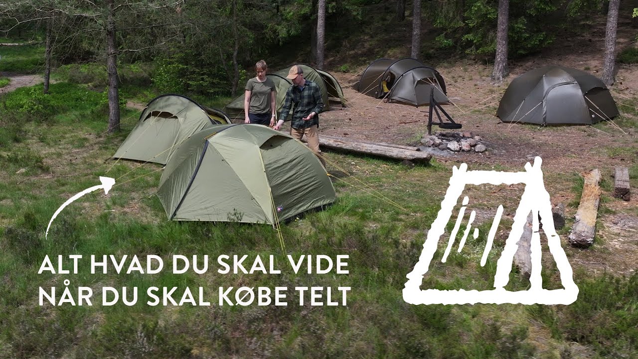 Alt hvad du skal vide for at vælge telt | Eventyrsport Tine og TLT Søren kommer med vigtig viden