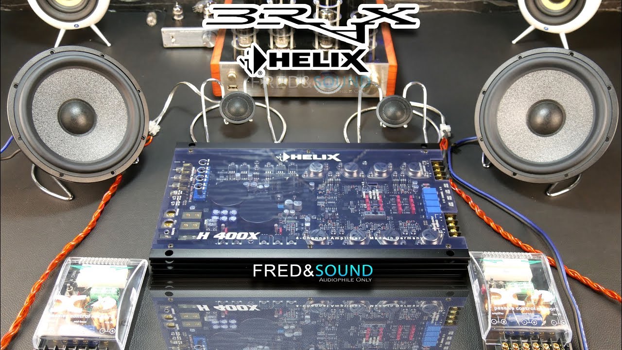 HELIX H400X vs BRAX GL6 + HELIX C 1T + Image Dynamics CX crossovers 4K (INT)