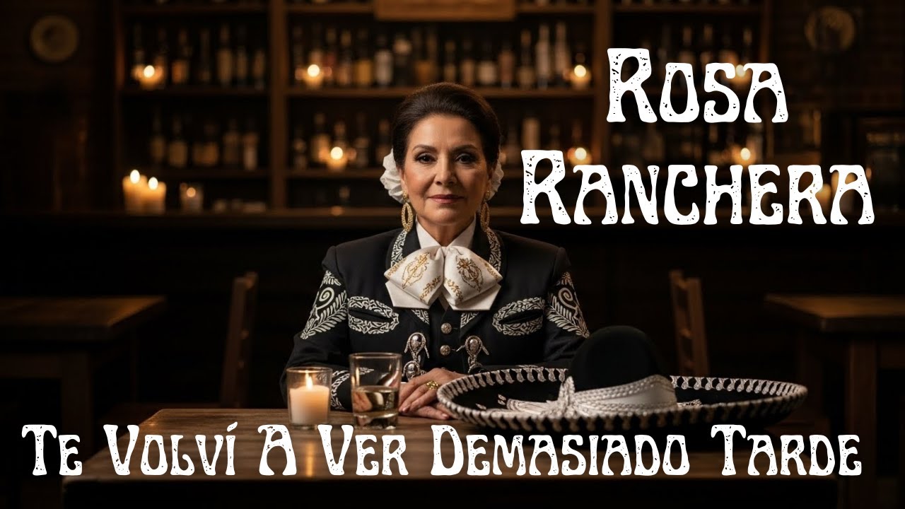Te Volví A Ver Demasiado Tarde | Ranchera Clásica | Rosa Ranchera