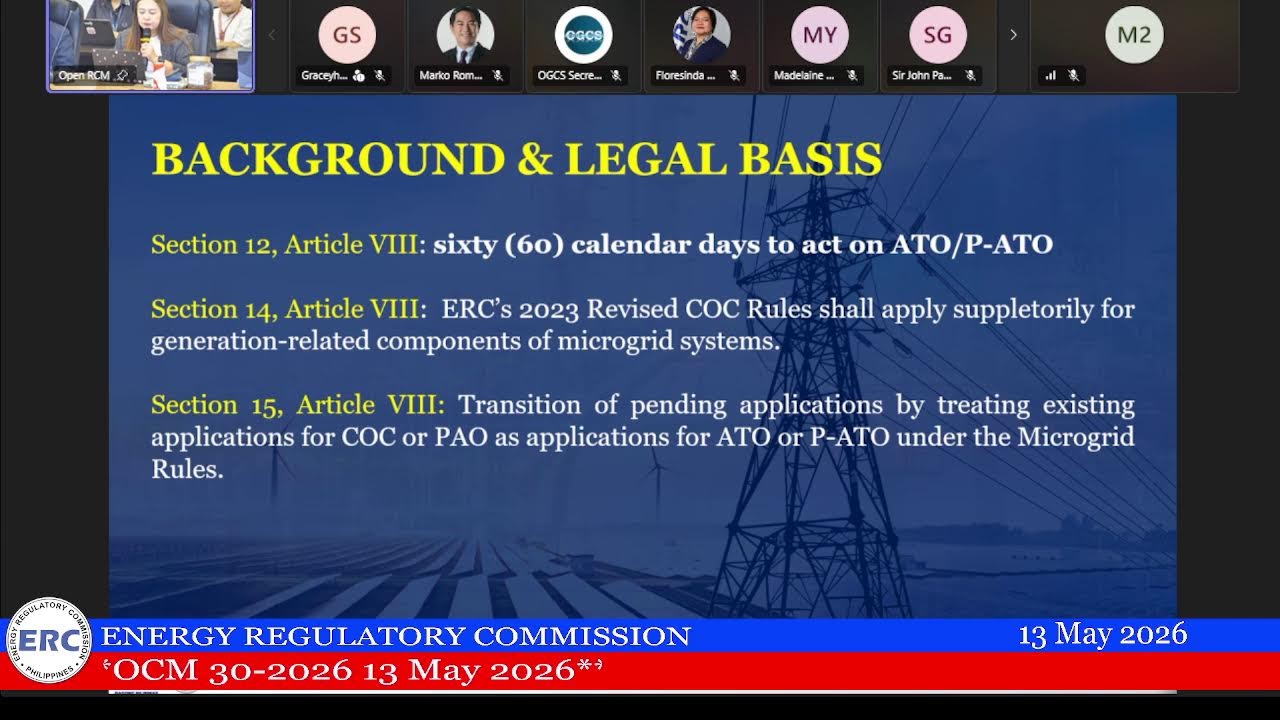 OCM 30-2026 13 May 2026