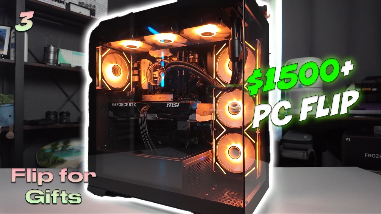 I drove 2 HOURS to sell this PC | Flips for Gifts Ep 3