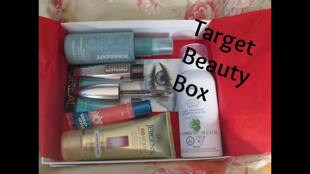 Target Beauty Box 2014
