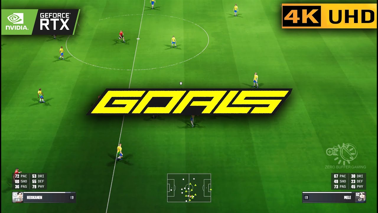 GOALS Gameplay ( 4K UHD ) - Multiplayer Esports ready football game