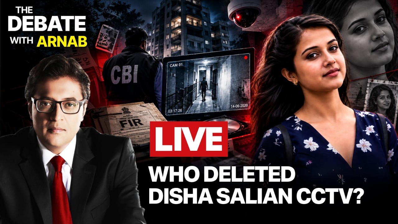 Debate With Arnab LIVE: Who Deleted Disha Salian CCTV? Sensational Disclosure In Case