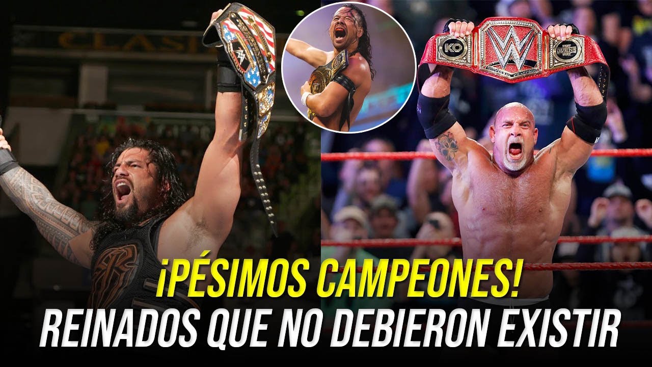 Reinados de WWE que JAMAS DEBIERON EXISTIR Parte 1