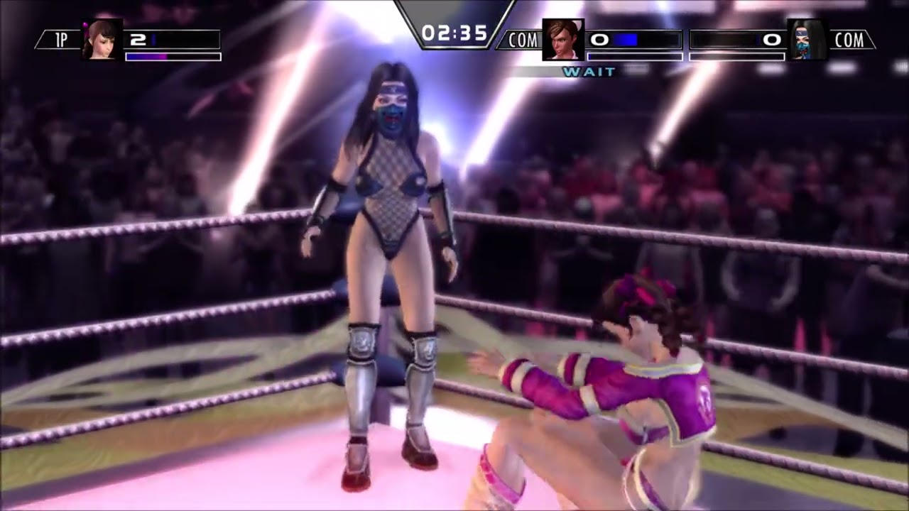 Rumble Roses 3-way Handicap Match.
