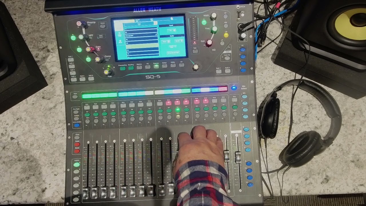 Allen and heath sq5 escenas