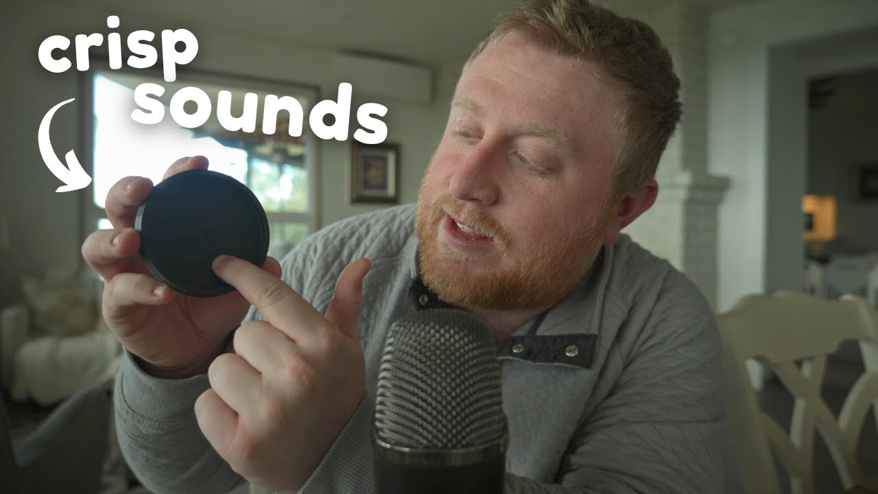Fast and Aggressive ASMR - Super Crisp Sounds (Hand Sounds, Mic Triggers, Tapping, Rambles)