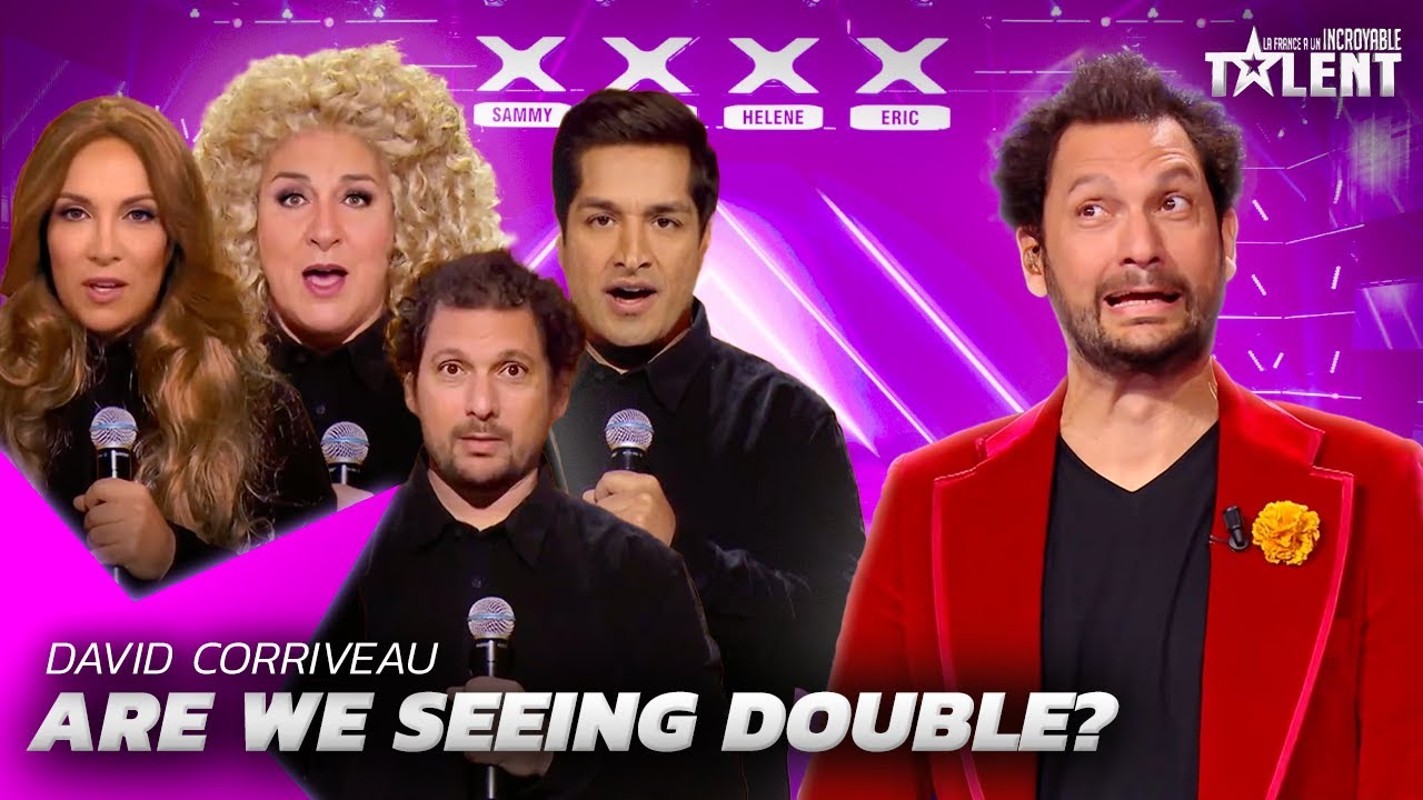 How did he do it? DAVID CORRIVEAU Brings all the Judges On Stage - SemiFinals of France's Got Talent