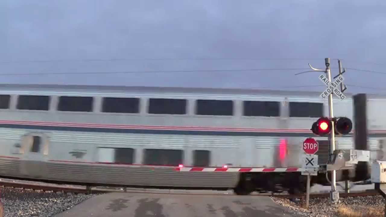 Amtrak 63 North Gardner, IL 12/23/14