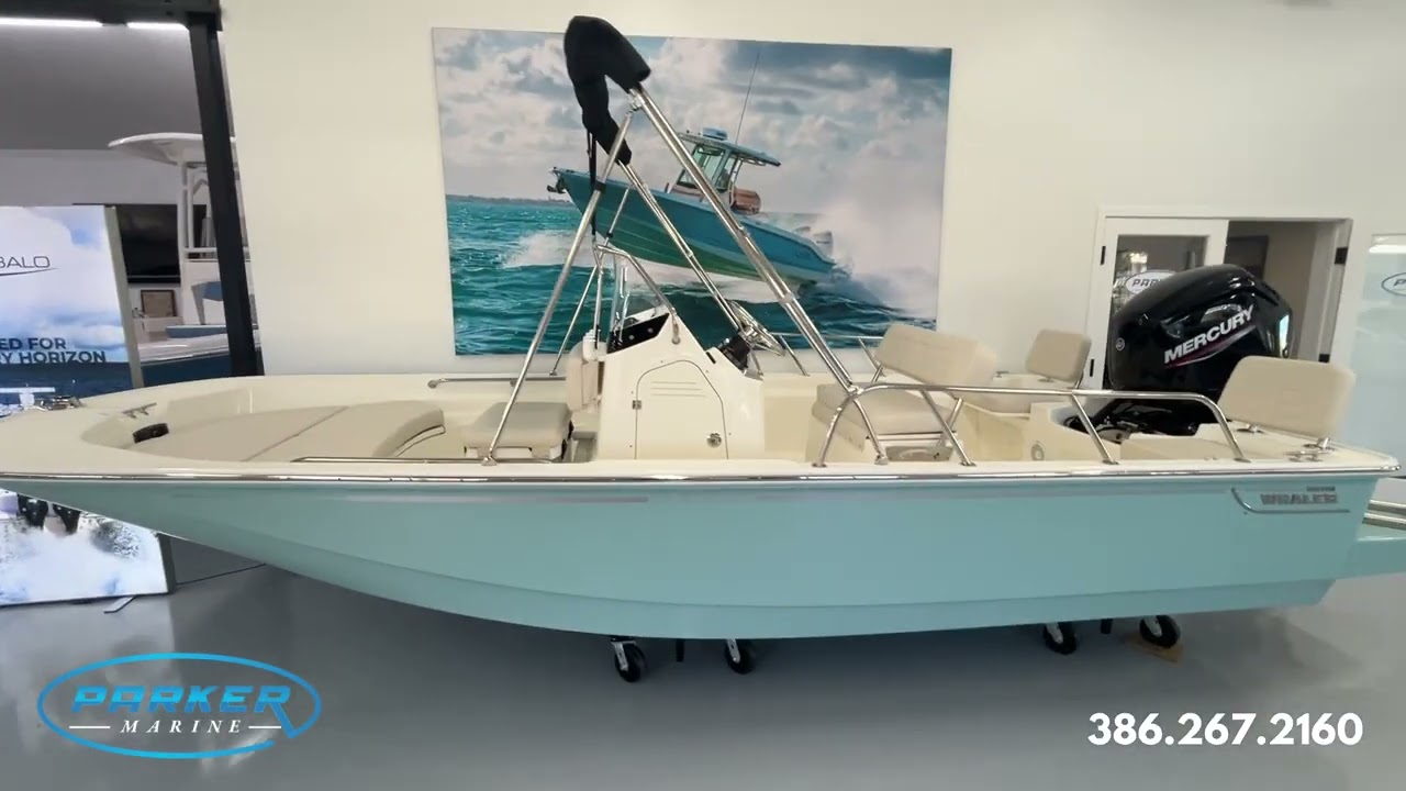 New 2026 Boston Whaler 170 Montauk Center Console Boat For Sale In New Smyrna Beach, FL: Walkaround