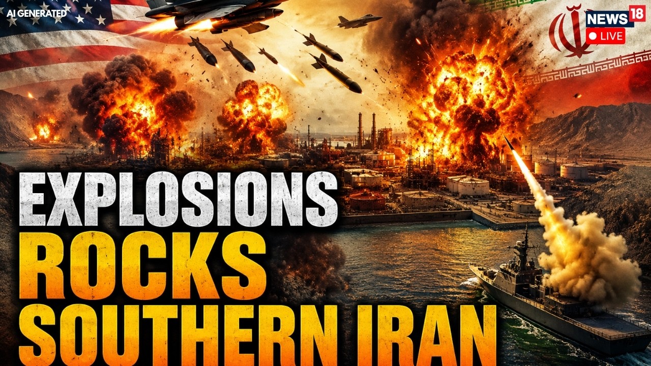 US-Iran War LIVE News: Explosions Rock Southern Iran As US-Iran Tensions Rise After Strait Incident