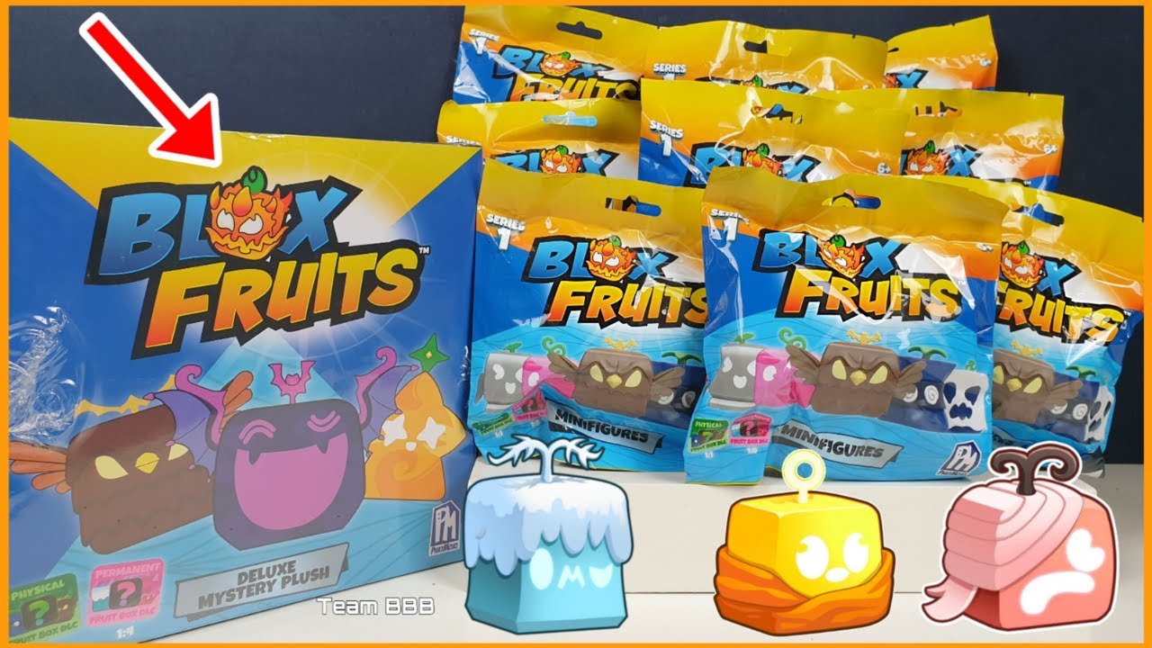 BLOX FRUITS 2! Awesome GIANT Plushie and Collectible Mini Figures with DLC codes Unboxing Special!