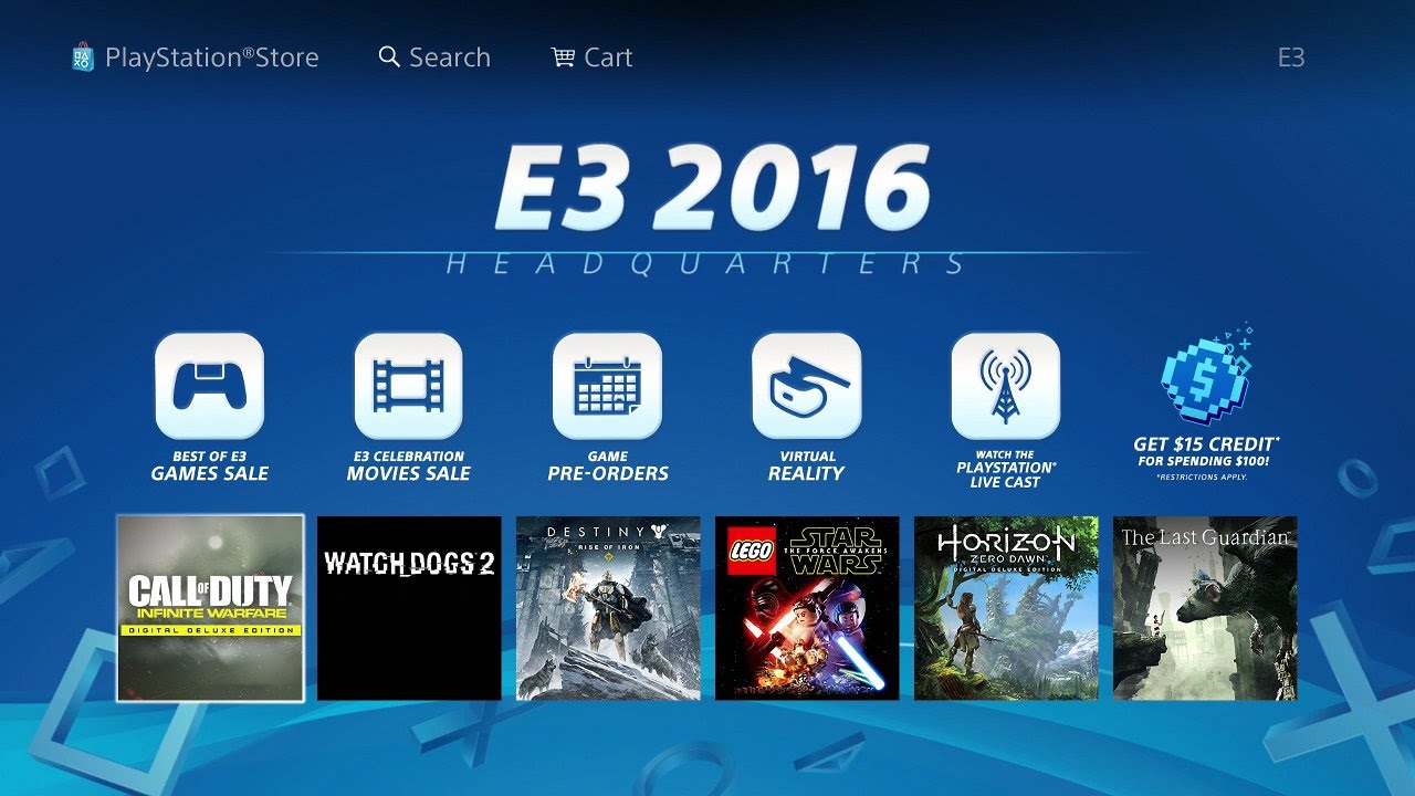 BIG E3 SALE/Free Resident Evil 7 Demo For The PlayStation Store!