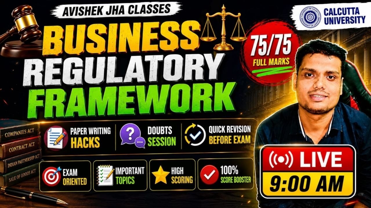 BRF Live Final Imp Question Revision | QUICK FULL SYLLABUS | Bcom Sem 4 CCF
