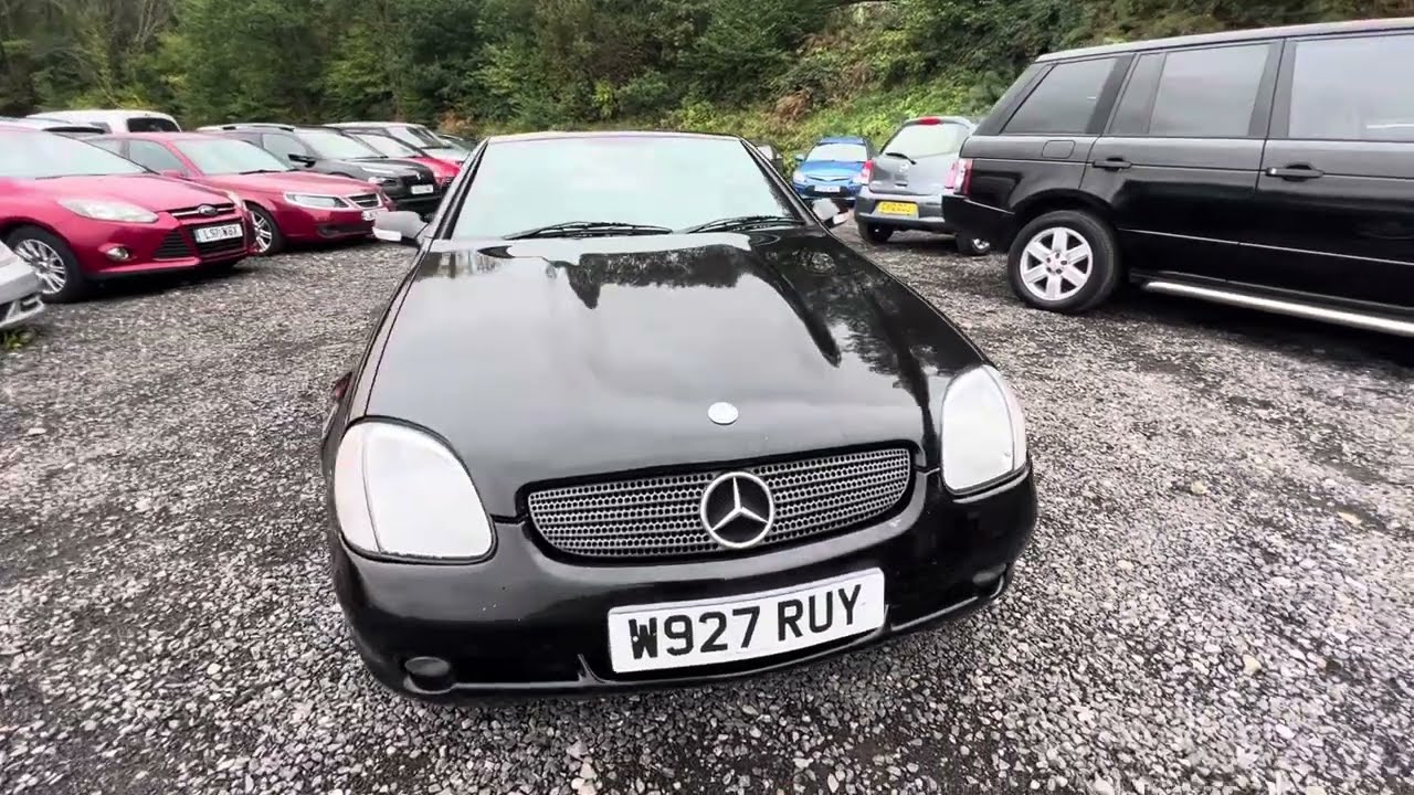Mercedes SLK 320 R170 2000 года выпуска (W Reg), автомат. CAT D, но чистый и очень приятный. Выго...