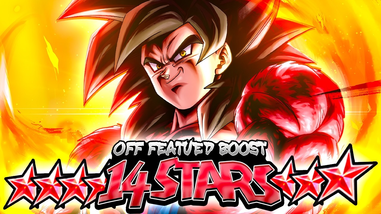 (Dragon Ball Legends) ULTRA FULL POWER SSJ4 GOKU OFF FEATURED BOOST! IS HE NOW A SHOE SALESMAN?