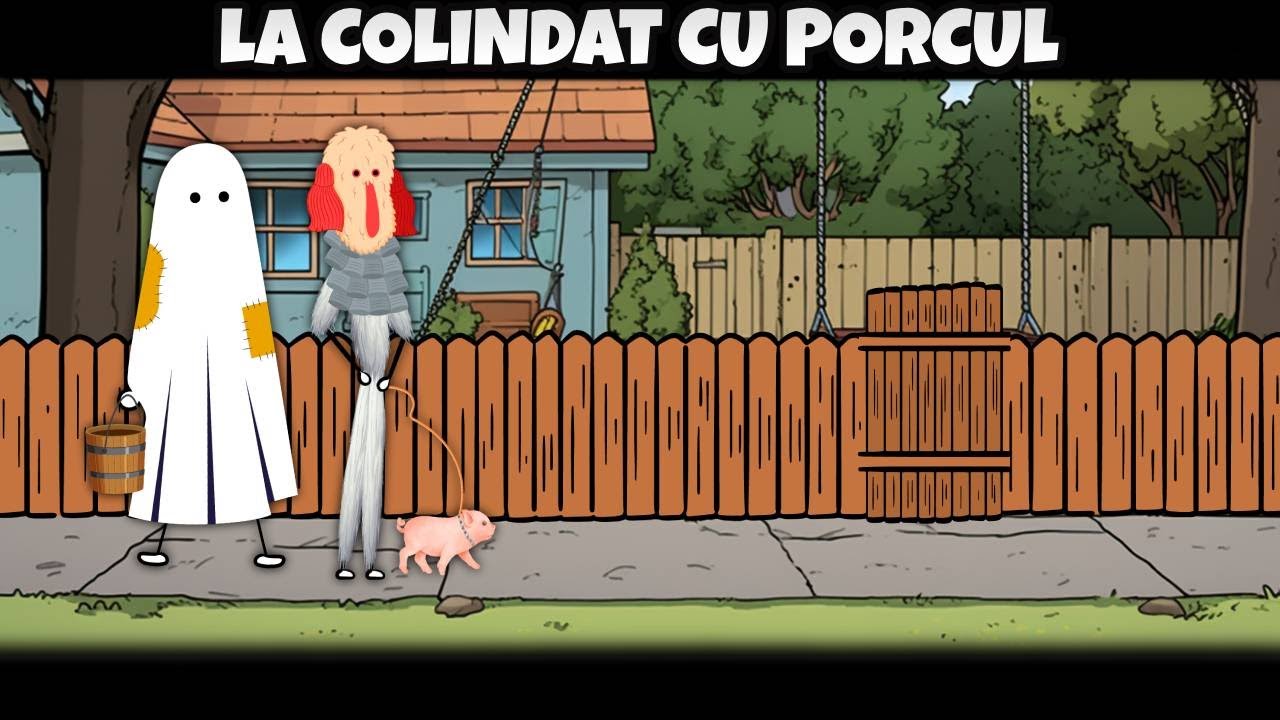 КАРОЛИНАДА СО СВИНЬЕЙ ПО ДЕРЕВНЕ (НА ХЭЛЛОУИН)