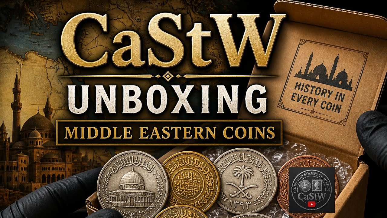 COIN COLLECTING: UNBOXING MIDDLE EASTERN COINS #treasuresearch #coin #treasuresearch #coinhistory 