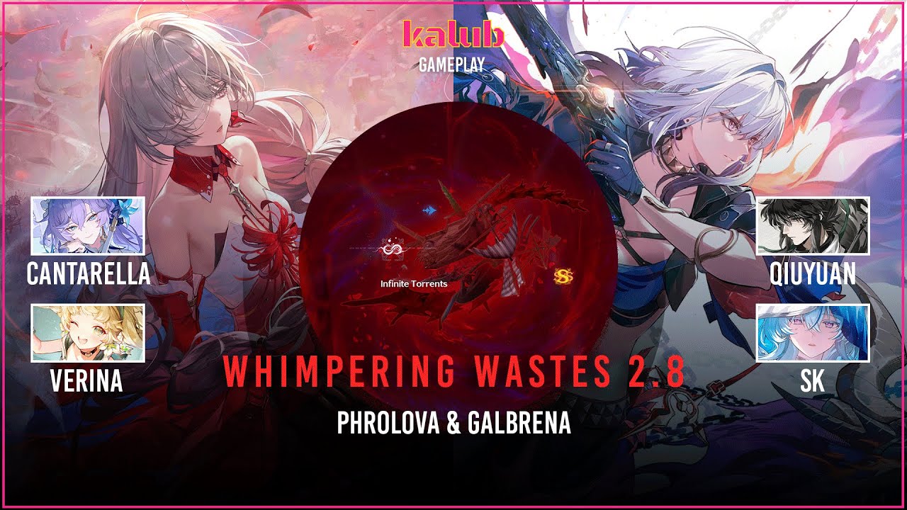 Whimpering Wastes 2.8/3.0 - Phrolova & Galbrena | Wuthering Waves Gameplay