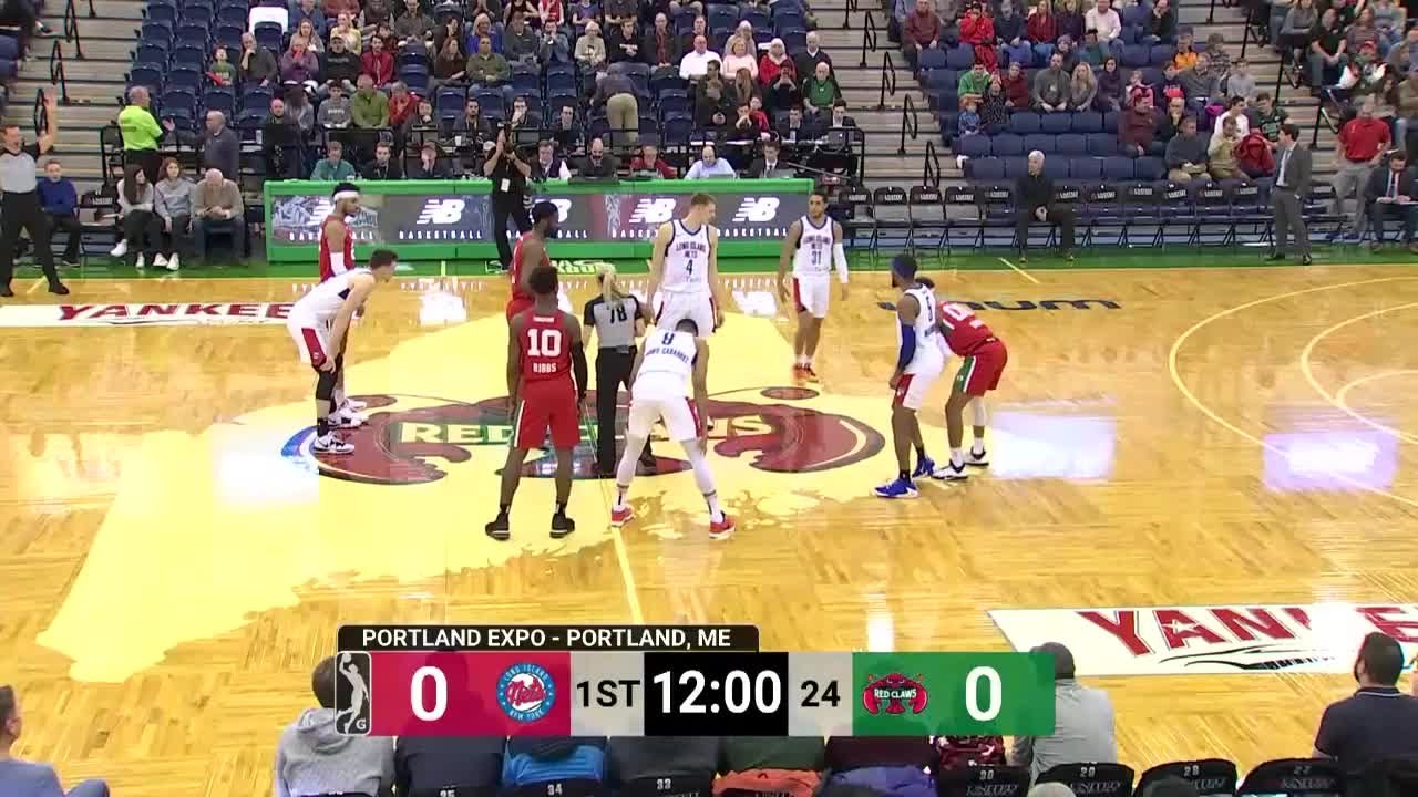 Maine Red Claws vs. Long Island Nets - Condensed Game