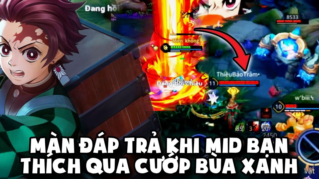 Màn Đáp Trả Của Yan Sau Khi Bị Nata Team Bạn Suốt Ngày Rình Cướp Bùa Xanh!