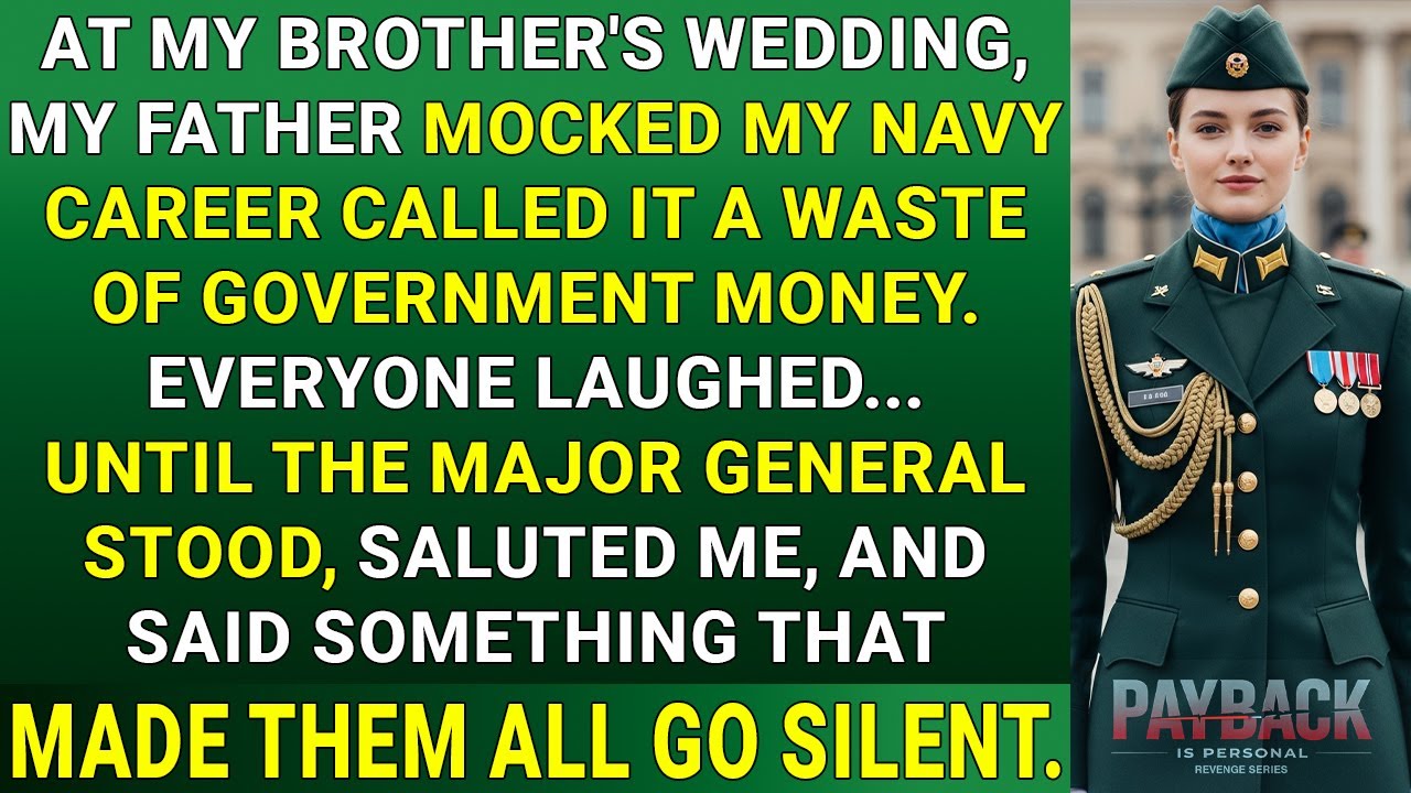 My Father Mocked My “Useless” Navy Job — Until a Major General Saluted Me in Front of Everyone