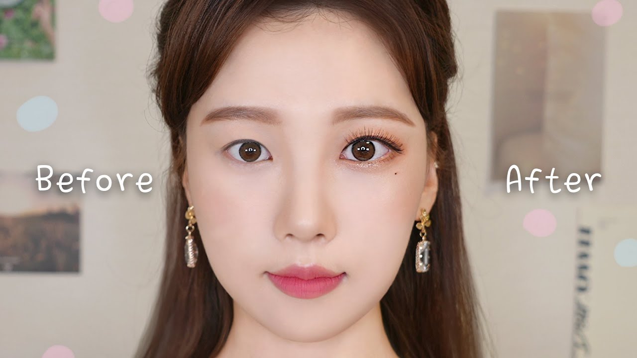 Макияж для глаз K-pop idol, который делает глаза красивее