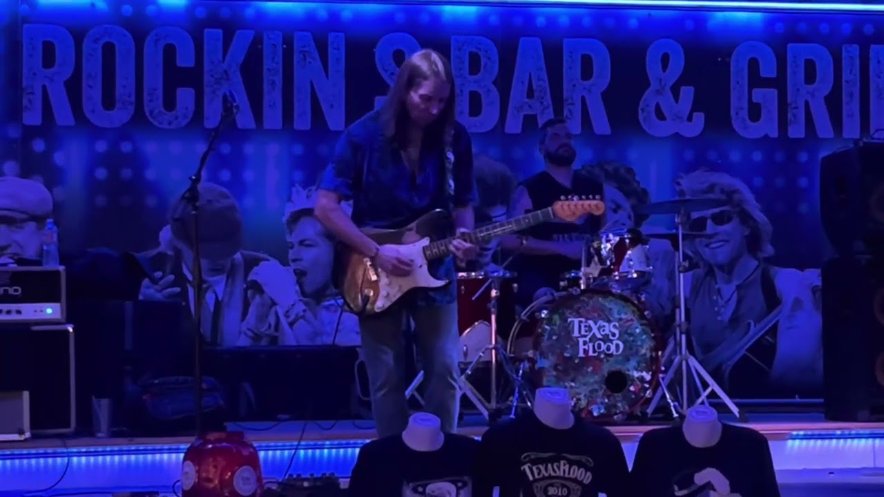 Tommy at the rockin’ S Bar (Tommy Katona - Texas Flood)