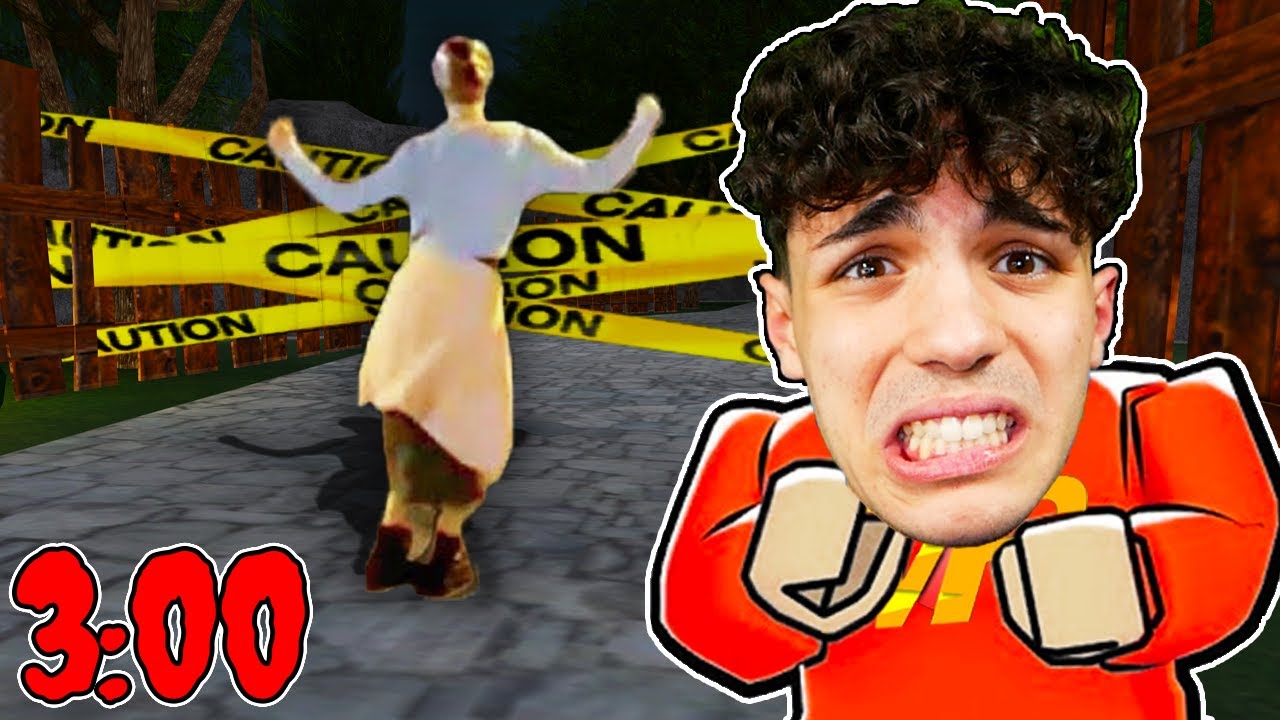 HO AVVISTATO la DANCING SERBIAN LADY alle 3 di NOTTE su ROBLOX MALEDETTO!!